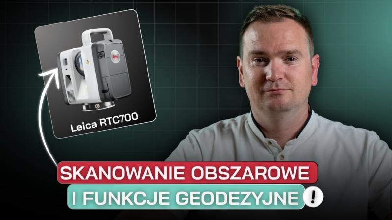 Miniatura odcinka Kanału Pomiarowego o skanerze Leica RTC700